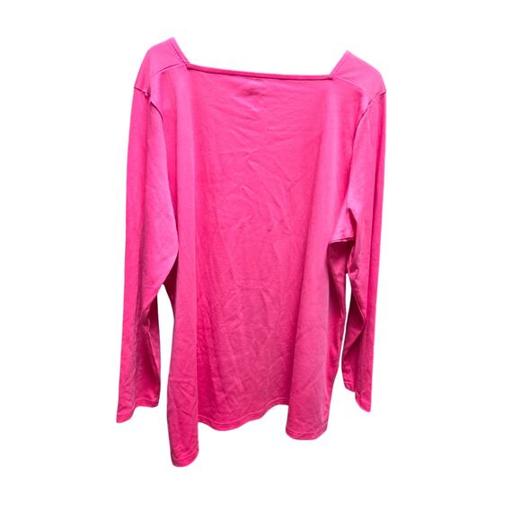 L.L. Bean 2x plus top pink - Picture 7 of 12